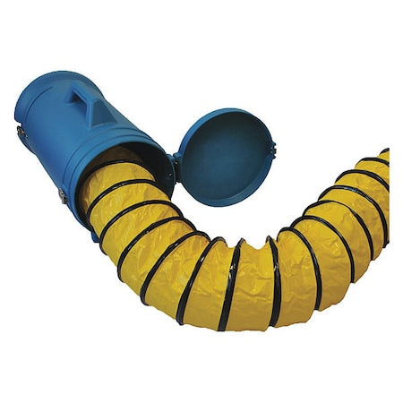 Xpower 8DHC25 - Ventilation Duct Hose Carrier for X-8, 8 in x 25 ft L, Polyester