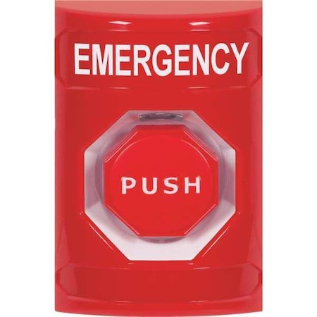 Safety Technology International SS2002EM-EN - Emergency Push Button,Red,SPDT Relay