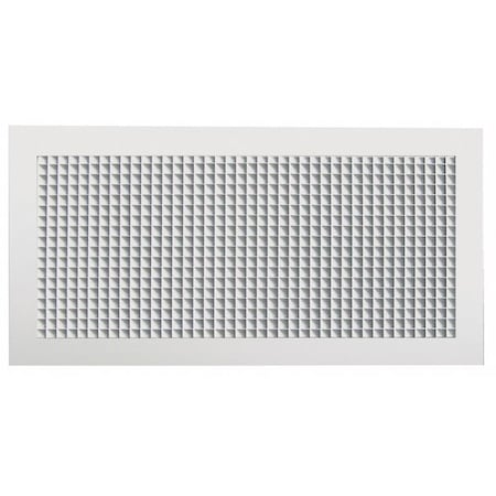 American Louver SG-10x22-RTW-4PK - Return Air Grille 23.75 X 11.75, Powder Coated, Aluminum