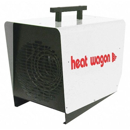 Heat Wagon P600 - Portable Electric Salamander Heater, 6000, 208/240 V AC, 1 Phase, 20,500 Btu H, Non-Oscillating