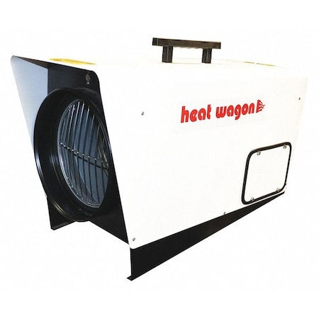 Heat Wagon P1800D - Portable Electric Salamander Heater, 18k W/12k W, 208/240 V AC, 3 Phase, 65,000/41,200 Btu H