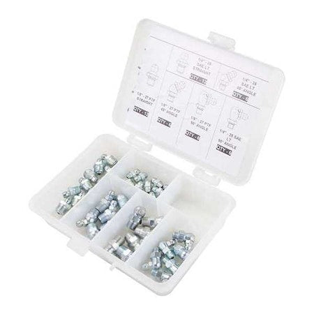 Westward 52NZ89 - Grease Fitting Kit,No. Pieces 48,PK48