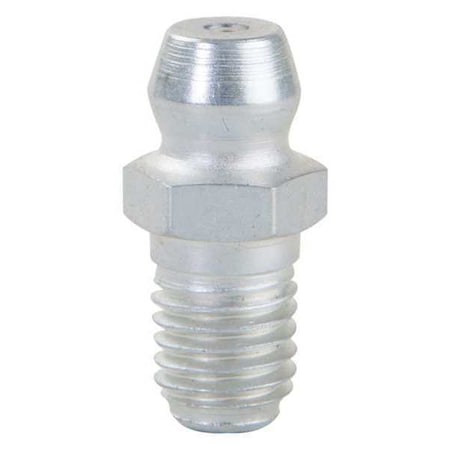 Westward 52NZ28 - Grease Fitting, Straight, Stl, 11/16"L, PK10