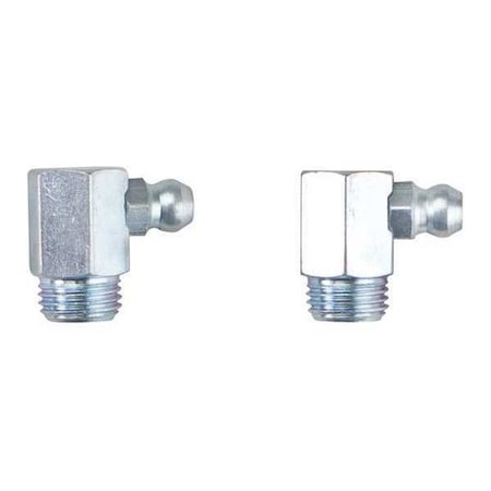 Westward 52NZ68 - Fitting,90 Deg.,M10x1mm Thread Size,PK10