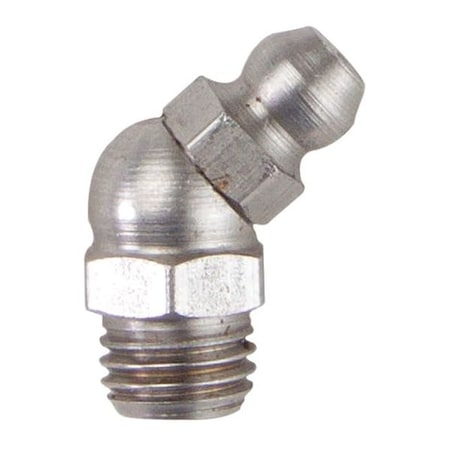 Westward 52PA10 - Fitting,45 Deg.,SS,M8x1mm Thrd Size,PK10