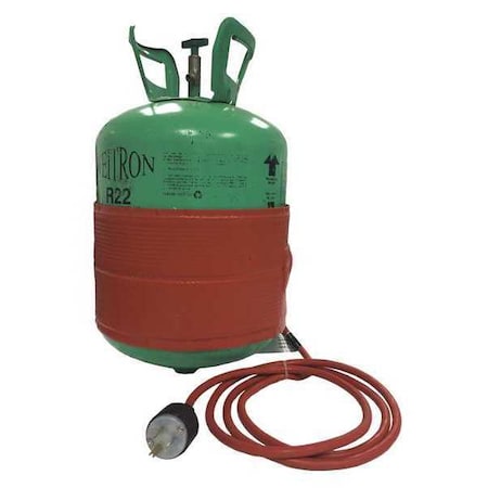 Briskheat HB1001 - Refrigerant Jug Warmer, 120 V, 200 W, 30/50/125lb Cylinders, NEMA 5-15