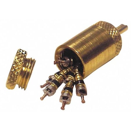 Robinair 13145 - Valve Core Removal Tool,Brass,1/4"