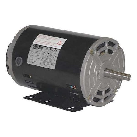 Weg 00158OT3E56-S - Three-Phase General Purpose Motor, 1 1/2 HP, 56 H Frame, 230/460 V AC Voltage, 1760 rpm Nameplate RPM