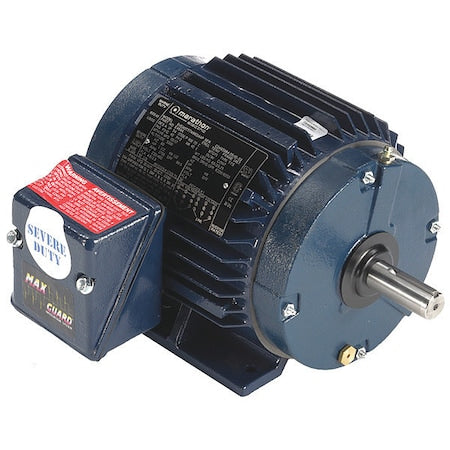 Leeson 145TTTN16631 - Three-Phase Severe Duty Motor, 1 1/2 HP, 145 T Frame, 230/460 V AC Voltage, 1755 rpm Nameplate RPM
