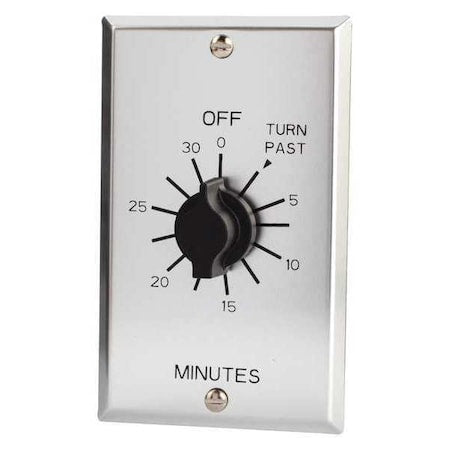 Nsi Tork C530M - Spring-Wound Timer,Range 0 to 30 min.