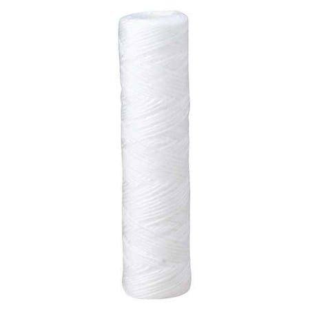 155071-75 - String Wound Filter Cartridge, 10 gpm, 5 Micron, 2-1/4" O.D., 9 7/8 in H