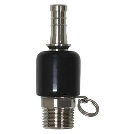 Sani-Lav N33S - Hose Adapter,1/2" Hose Barb, 3/4" MGHT