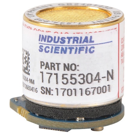 Industrial Scientific 17155304-N - Gas Detector Sensor,Electrochem,CH4
