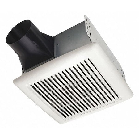 Broan-Nutone AE80S - Ceiling Bathroom Fan, 80 cfm cfm, 4 in Duct Dia., 120 V AC, Energy Star Certified
