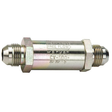 Parker CV-370-MFMF-5 - Check Valve,1.75" L x 0.81" W x 0.81" H
