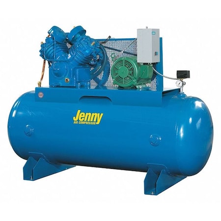 Jenny U75B-80-230/1 - Electric Air Compressor, 7.5 hp, 2 Stage