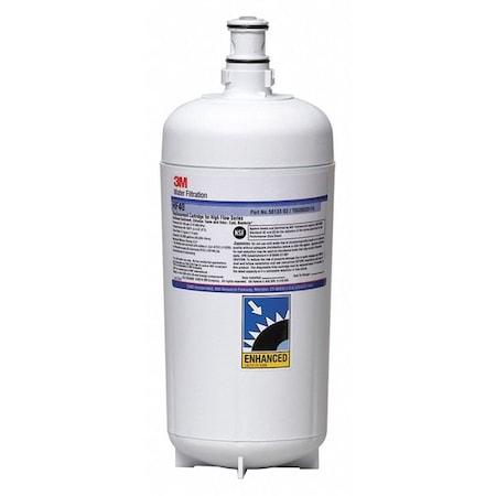 3M HF40 - Quick Connect Filter, 2.5 gpm, 0.2 Micron, 5-23/64" O.D., 14 39/64 in H