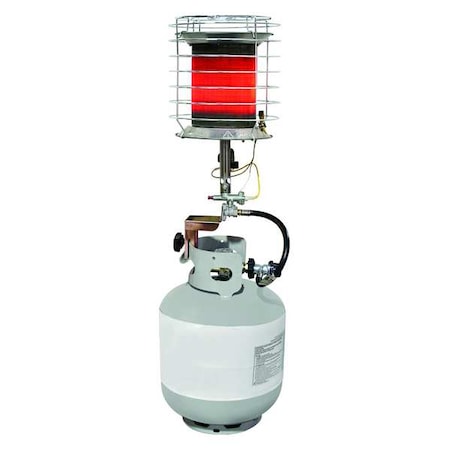 Dyna-Glo TT360DG - Portable Gas Tank-Top Heater, Liquid Propane, Standing Pilot, 8 29/32 in Wx 8 29/32 in L