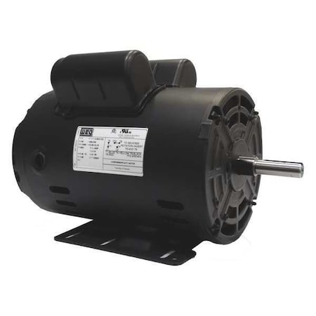 Weg 12882730 - Air Compressor Motor,5 HP,Frame 56 H