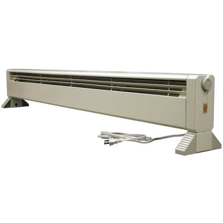 Dayton 54UD13 - Electric Baseboard Heater, 1500, 120 V AC, 1 Phase, 5120 Btu H, Non-Oscillating