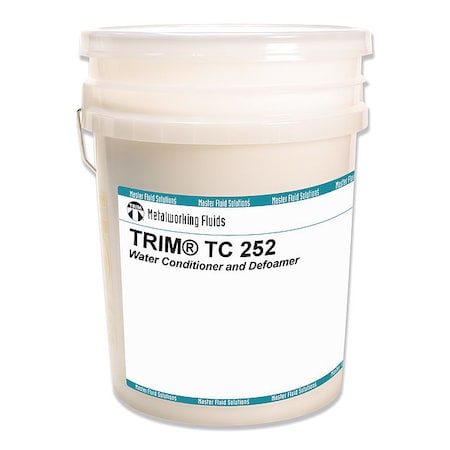 Trim TC252-5G - Cutting Oil Additive, 5 gal, Pail, Colorless to Pale Yellow