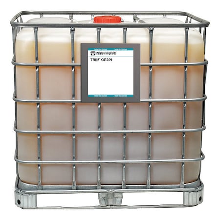 Trim OE209-270G - Cutting Oil, 270 gal, IBC Tote, Colorless to Pale Yellow