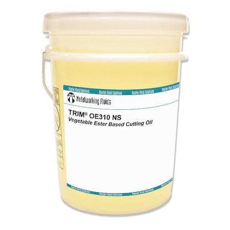 Trim OE310NS-5G - Cutting Oil, OE310 NS, Straight Oil, 5 gal, Pail, Straw Yellow