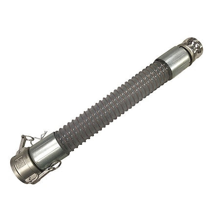 Kuriyama 2001-150-15- C X E - Food Hose,1-1/2" ID x 15 ft.,Clear