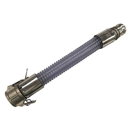 Kuriyama WE300-15-C X E - Food Grade Hose Assembly,3" ID x 15 ft.