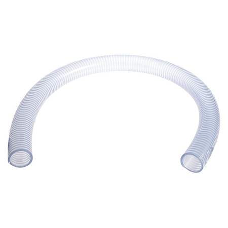 Continental NTF400-50-G - Food Hose,4" ID x 50 ft.,Clear
