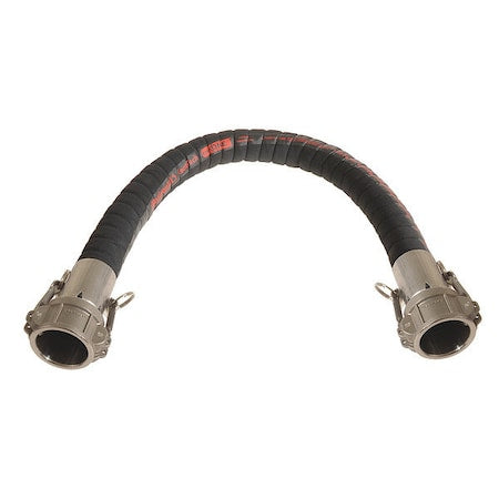 Continental CHX150-03CC-G - Chemical Hose Assembly,1-1/2" ID x 36