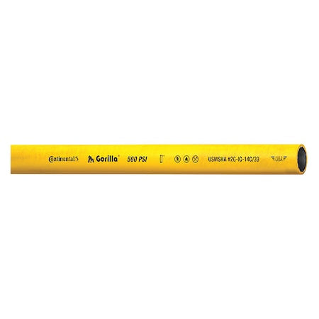 Continental GOR03850-25-G - Air Hose,3/8" ID x 25 ft.,Yellow