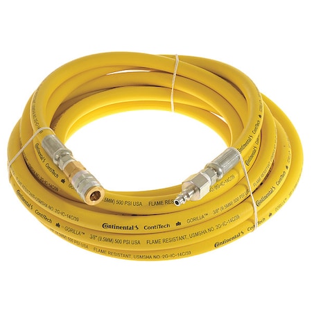 Continental GOR03850-10-53-G - Air Hose,3/8"I.D.,10 ft.