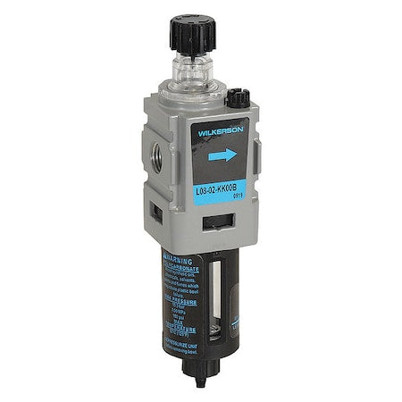 Wilkerson L08-02-KK00B - Air Line Lubricator,52 cfm Max. Flow
