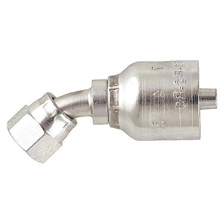 Parker 13777-8-8 - Crimp Fitting,45 deg.,1/2" ID,3/4",FJIC