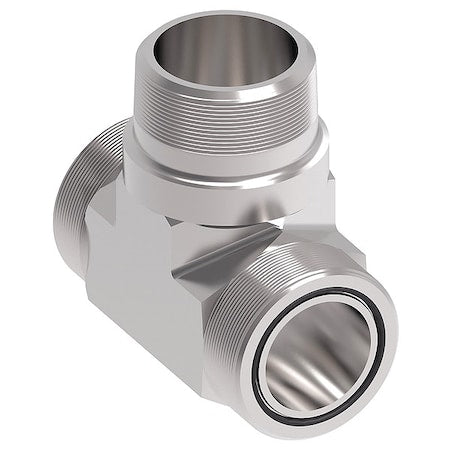 Eaton Aeroquip FF2001T0806S - Hose Adapter,1/2",ORS,3/8",ORB