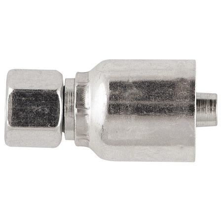 Parker 1C343-10-6 - Crimp Fitting,3/8" I.D.,F,Metric