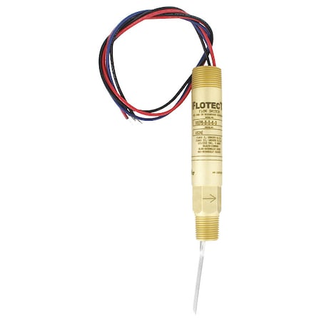 Dwyer Instruments V6EPB-B-S-6-0 - Liquid Flow Switch,SPDT,125/250 VAC