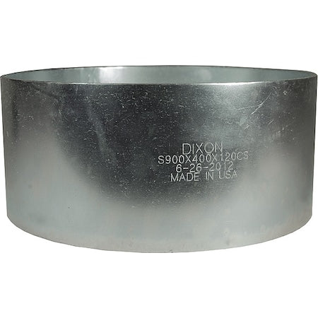 Dixon S900X400X120CS - Hose Ferrule,4"L,Steel,9"Hose ID