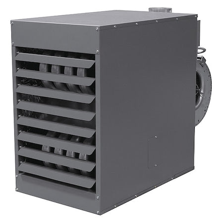 Dayton 55FG87 - Gas Wall and Ceiling Unit Heater, NG, 175,000, 2,067 cfm, Belt, Blower, 1/2 in