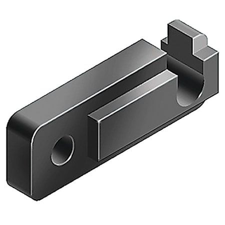 Fath 093200S07 - T-Slot, Blk, 5/16 in Axle, Round, Nylon