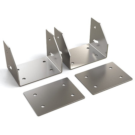 Big Ass Fans 041106011 - Mounting Kit, Silver, Steel, 15 in L
