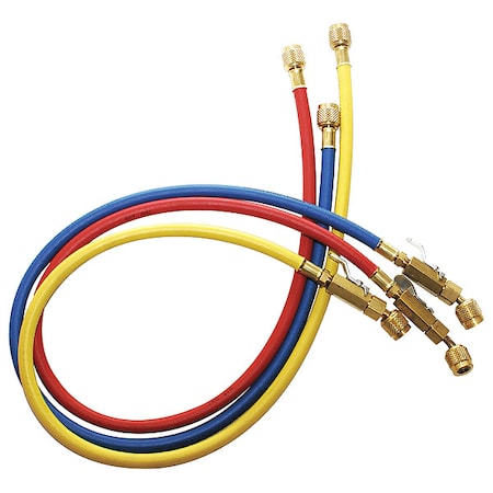 Jb Industries CCLBV-60 - Hose Set,5 ft L,Blue/Red/Yellow,800 psi