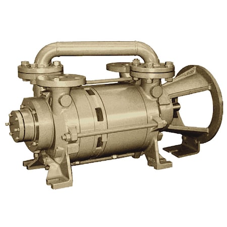 Dekker Vacuum Technologies DV0076B-DB4 - Liquid Ring Vacuum Pump,2 Stage, 100 cfm