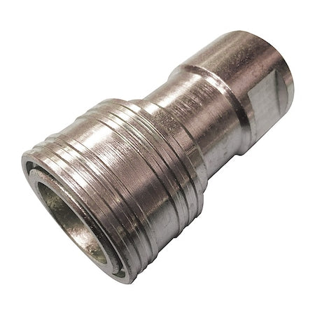Hansen HA0504100 - Hydraulic Quick Connect Hose Coupling, Steel Body, Push-to-Connect Lock, 3/4"-14 Thread Size