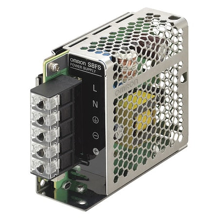 Omron S8FSG03012CD - DC Power Supply, 100/240 V AC, 12 V DC, 30 W, 3 A, DIN Rail