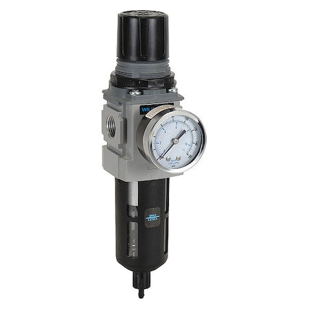 Wilkerson B18-03-FKG0B - Filter-Regulator, Max. Incoming 150 psi, Drain Type: Manual