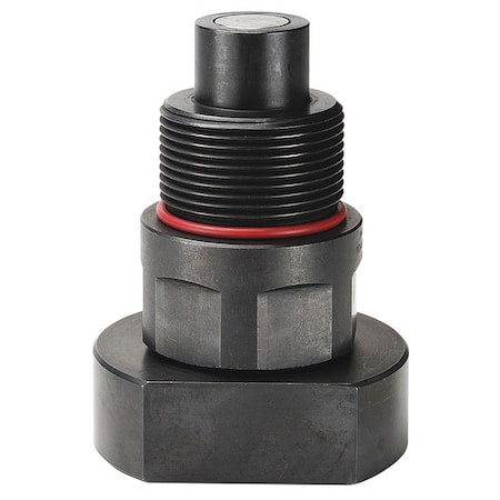 Parker FET-1002-20SFP - Hydraulic Quick Connect Hose Coupling, Steel Body, Thread-to-Connect Lock, 9/16"-18 Thread Size
