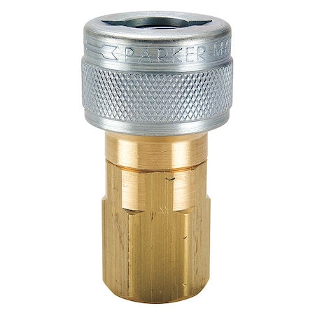 Parker TL-501-6FP - Quick Connect,Socket,1/2" Body