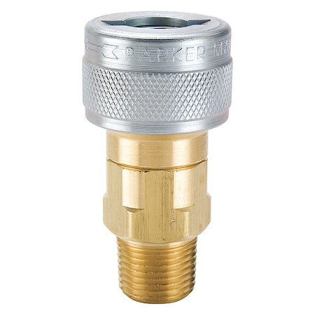 Parker TL-251-6MP - Quick Connect,Plug,1/4" Body